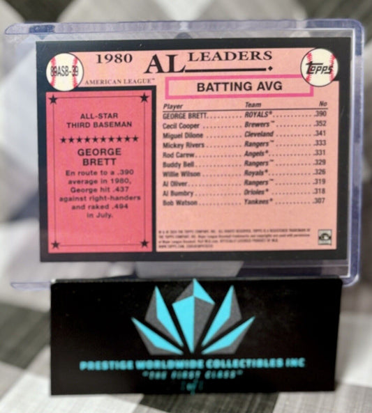 George Brett 2024 Topps Series 2 1989 All-Star #89ASB-39 Kansas City Royals