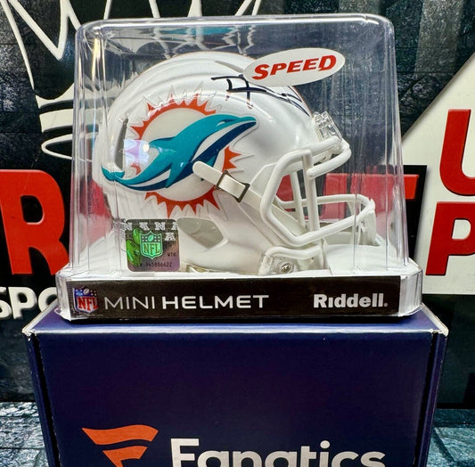 Tua Tagovailoa Dolphins Signed Autographed Speed Mini Helmet Fanatics COA