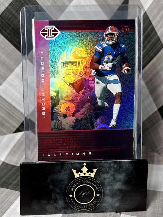 Kyle Pitts 2021 Chronicles Draft Picks Rookie Red Illusions /149 #118 Falcons RC