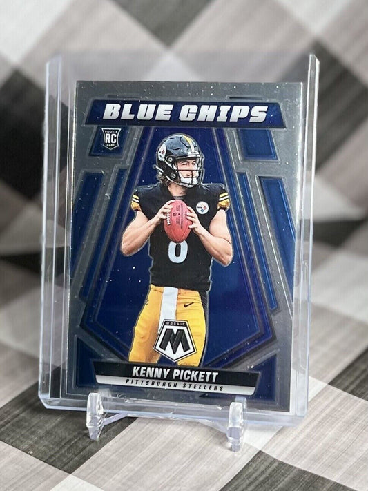KENNY PICKETT 2022 PANINI MOSAIC NFL BLUE CHIPS ROOKIE #BC-1 - PITT STEELERS RC