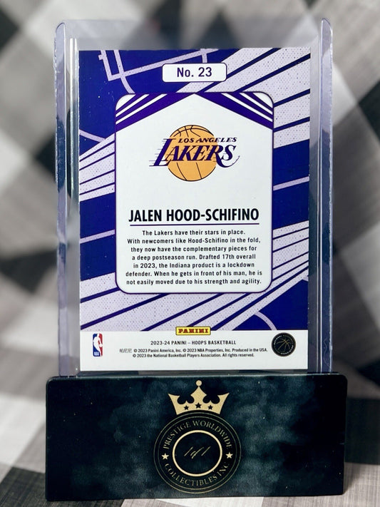 Jalen Hood-Schifino 2023-24 Panini NBA Hoops We Got Next Rookie #23 LA Lakers RC