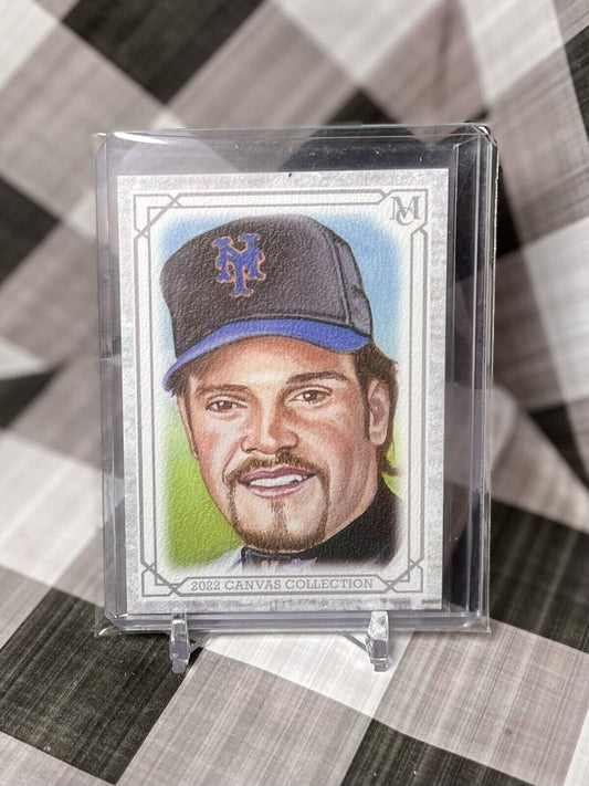 MIKE PIAZZA 2022 Topps Museum Collection Canvas Collection #CCR-13 - NY Mets