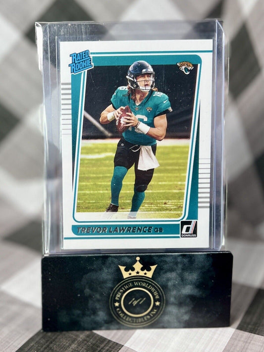 Trevor Lawrence 2021 Panini Donruss Rated Rookie #251 Jacksonville Jaguars RC
