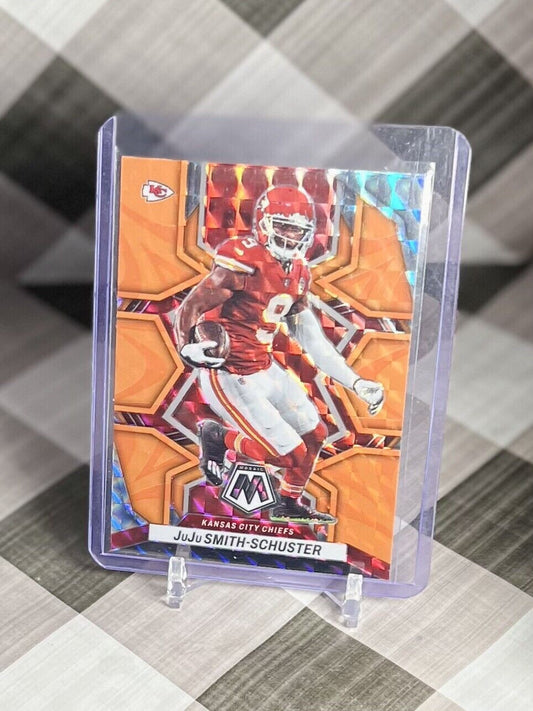 Juju Smith Schuster 2022 Panini Mosaic NFL REACTIVE ORANGE PRIZM PARALLEL #96