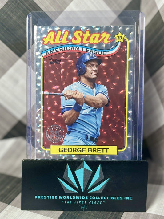 George Brett 2024 Topps Series 2 All-Star Silver Foil 1989 #89ASB-39 KC Royals