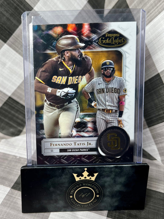 Fernando Tatis Jr 2022 Topps Gold Label Class 3 #32 San Diego Padres