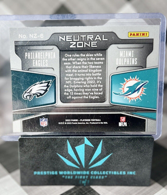 Eagles & Dolphins 2022 Panini Playbook Neutral Zone Insert #NZ-6