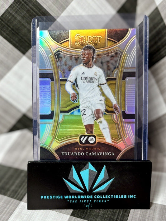 Eduardo Camavinga 2023-24 Select La Liga Mezzanine Silver #170 Real Madrid