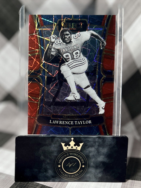 Lawrence Taylor 2023 Select Draft Picks Red Laser Prizm #184 Tar Heels/Giants 🔥