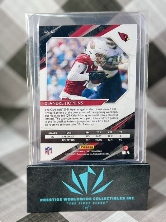 DeAndre Hopkins 2021 Panini Limited Short Print /75 #69 AZ Cardinals & Titans