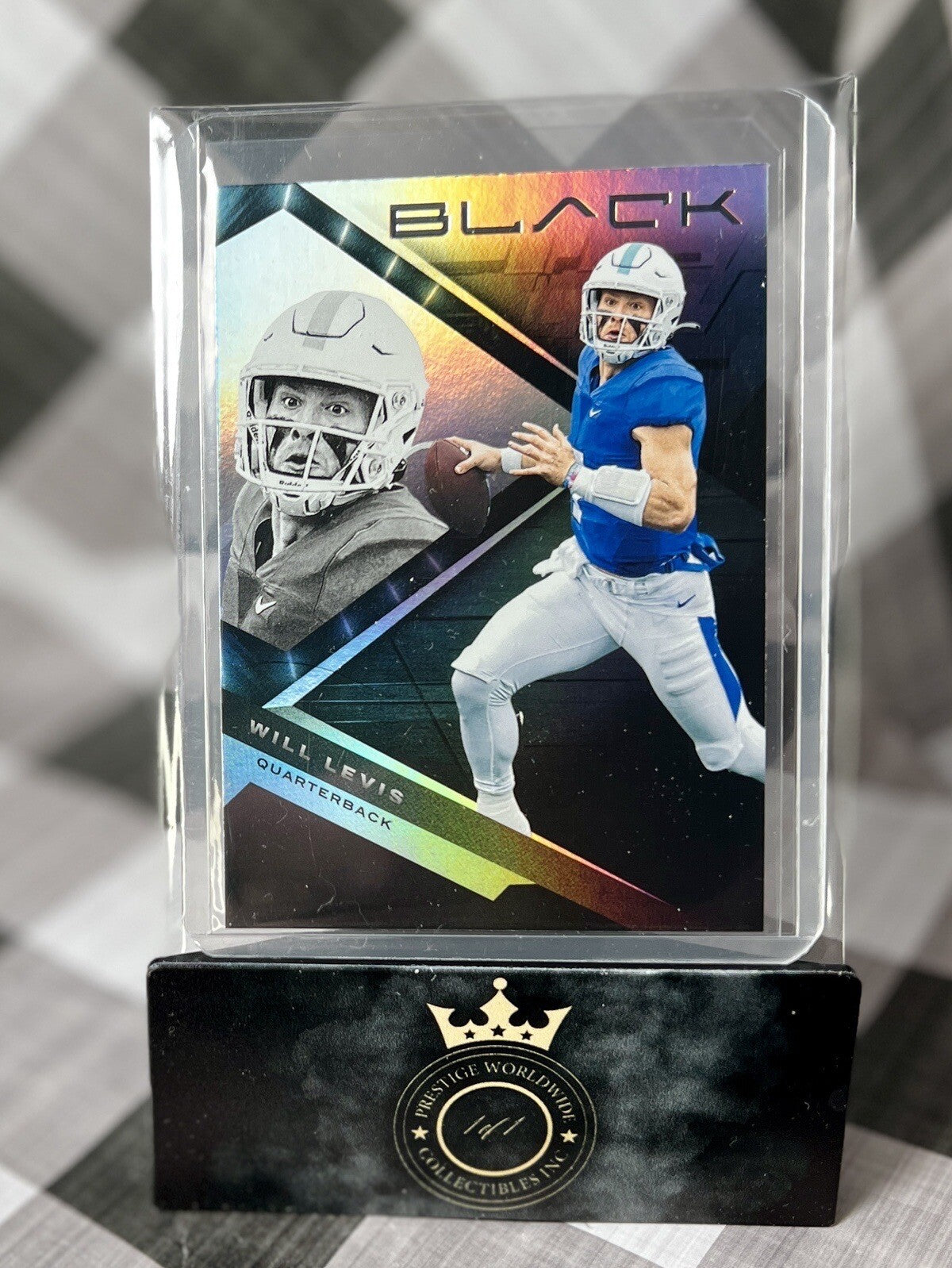 Will Levis 2023 Panini Chronicles Draft Picks Black Rookie #3 Tennessee Titans