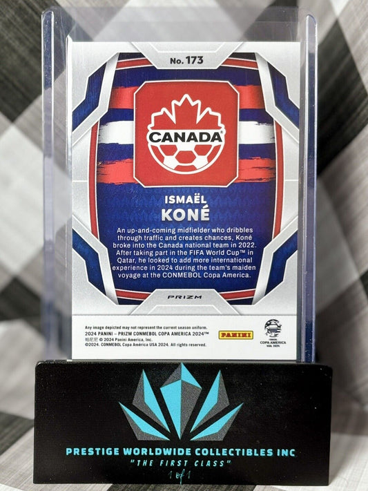 Ismael Kone 2023-24 Prizm Copa America Rookie Pulsar Prizm #173 Canada RC