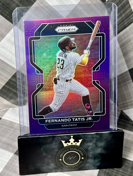Fernando Tatis Jr. 2022 Prizm Purple Prizm #229 - SD Padres