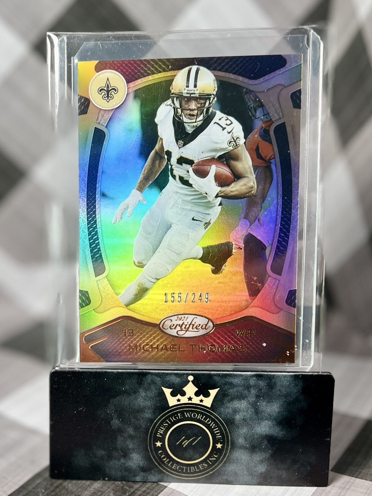 Michael Thomas 2021 Panini Certified Holo Mirror /249 #82 New Orleans Saints
