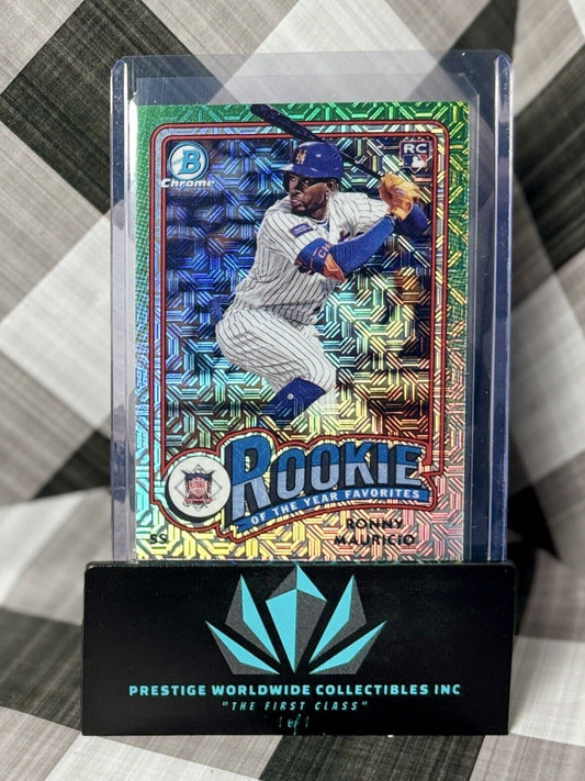 Ronny Mauricio 2024 Bowman Rookie Of The Year Favorites Mojo RC #ROY-1 NY Mets