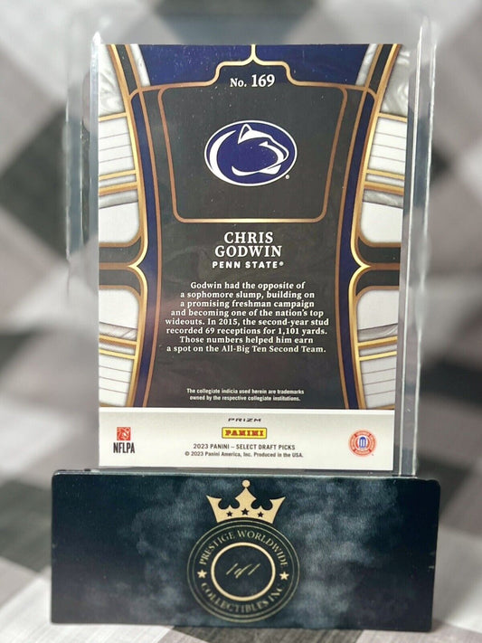 Chris Godwin 2023 Panini Select Green Dragon Scale #169 Penn St & TB Buccaneers