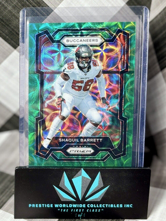 Shaquil Barrett 2023 Prizm Green Scope /75 #281 Tampa Bay Buccaneers SP