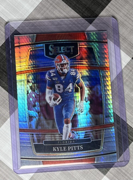 KYLE PITTS FOTL 2022 Select Draft Picks Football HYPER PRIZM Concourse NO.81🔥🏈