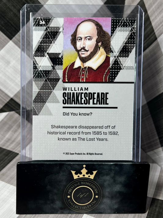 William Shakespeare 2021 Super Products Blue #34