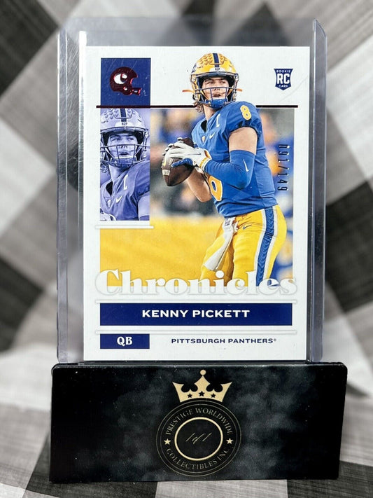 Kenny Pickett 2022 Panini Chronicles Draft Picks Red Foil /149 #8 PITT Steelers