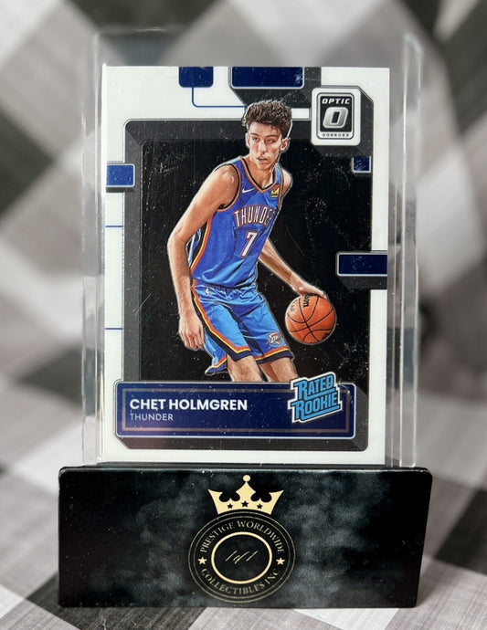 Chet Holmgren 2022-23 Panini Donruss Optic Rated Rookie #208 OKC Thunder SP