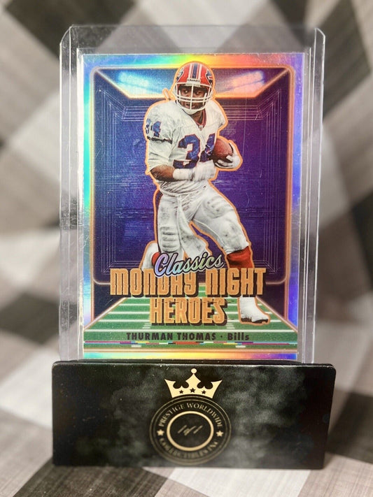 Thurman Thomas 2022 Panini Classics Monday Night Heroes #MN-9 Buffalo Bills HOF
