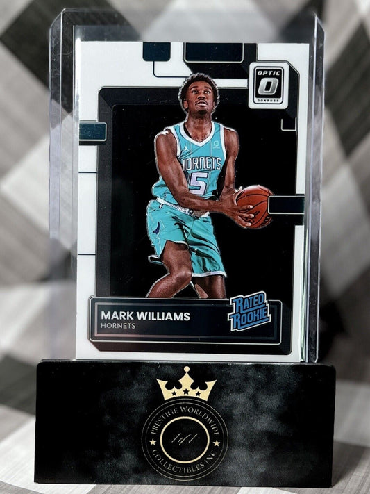 Mark Williams 2022-23 Donruss Optic Holo Rated Rookie #245 Charlotte Hornets RC
