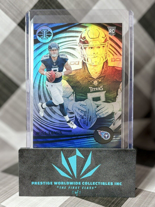 Will Levis 2023 Panini Illusions Base Rookie #95 Tennessee Titans RC