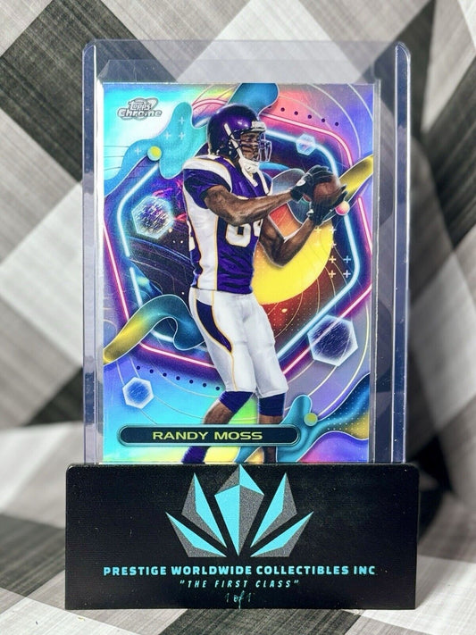 Randy Moss 2023 Topps Composite Cosmic Chrome Refractor #280 MN Vikings