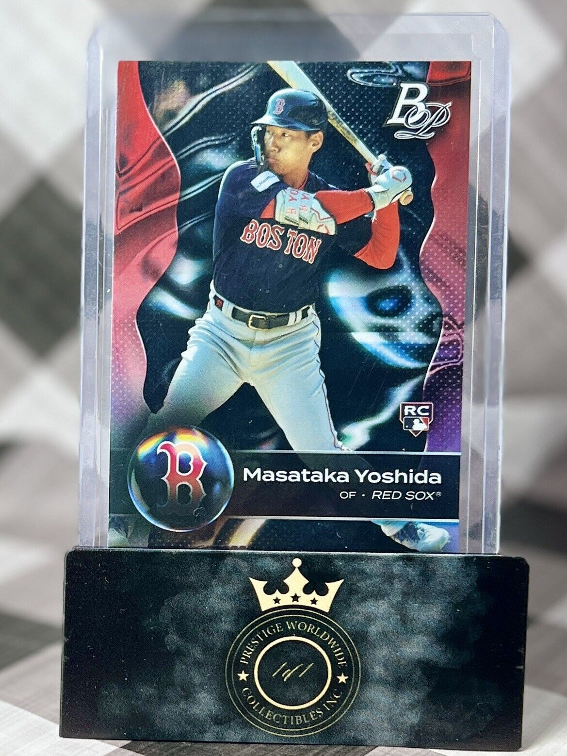 Masataka Yoshida 2023 Bowman Platinum Rookie #28 Boston Red Sox RC