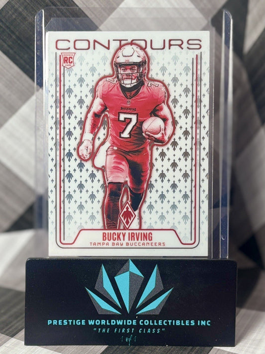 Bucky Irving 2024 Phoenix Rookie Contours #CON-BIG Tampa Bay Buccaneers RC