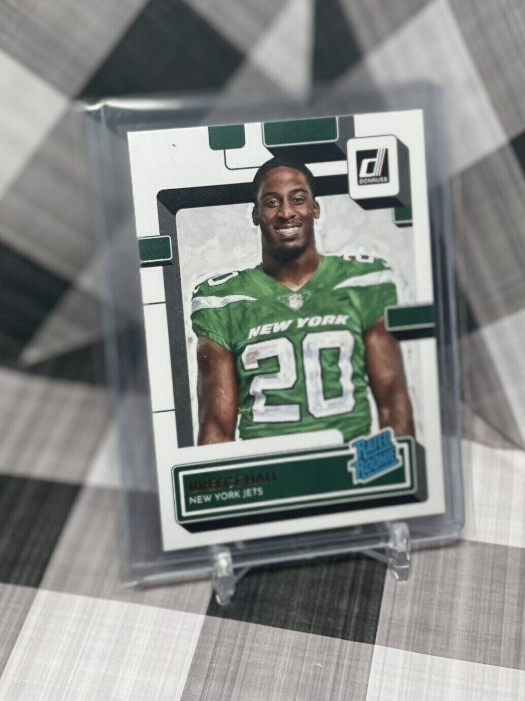 2022 Donruss Canvas Rated Rookie #314 Breece Hall - New York Jets