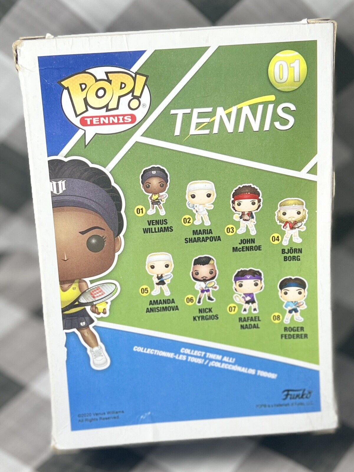 Venus Williams Funko! POP Tennis #01 Vinyl Figure