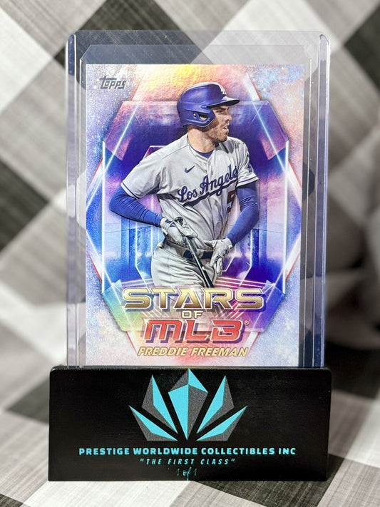 Freddie Freeman 2023 Topps Stars of MLB #SMLBC-27 LA Dodgers