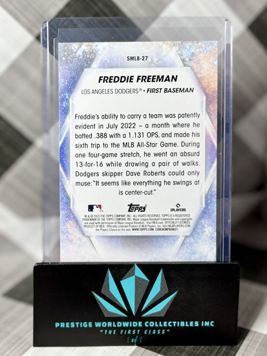 Freddie Freeman 2023 Topps Stars of MLB #SMLBC-27 LA Dodgers