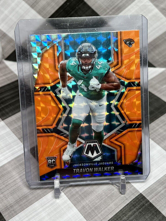 Travon Walker 2022 Panini Mosaic NFL Orange Reactive Rookie #333 - Jaguars RC