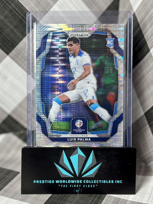 Luis Palma 2023-24 Prizm Copa America Silver Pulsar Prizm Rookie #187 Honduras