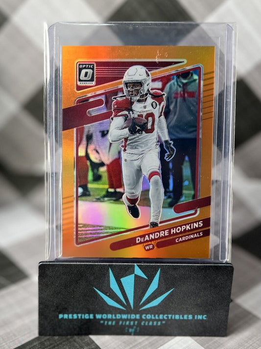 DeAndre Hopkins 2021 Optic Orange Holo /199 #177 Arizona Cardinals & Titans SP