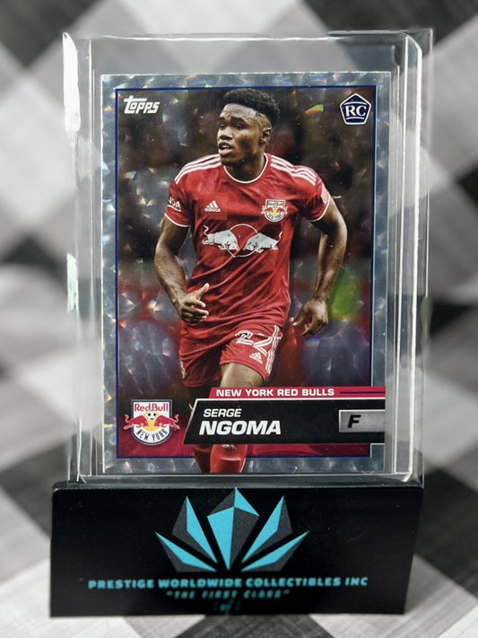 Serge Ngoma 2023 Topps MLS Mini Diamonds Rookie #89 New York Red Bulls RC