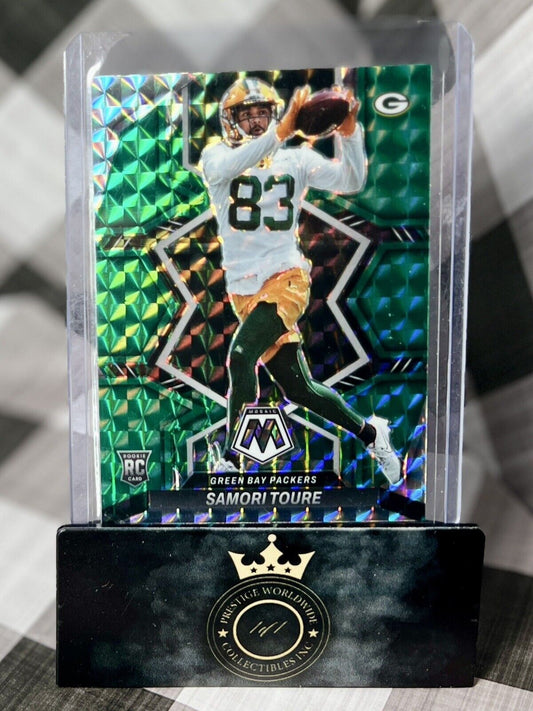 Samori Toure 2022 Panini Mosaic Green Rookie #357 Green Bay Packers RC