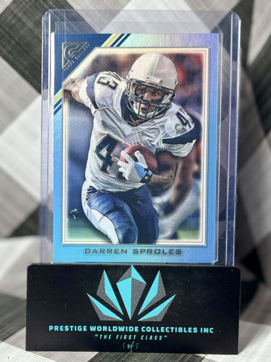 Darren Sproles 2023 Topps Composite Gallery Silver Refractor /99 #396 Chargers