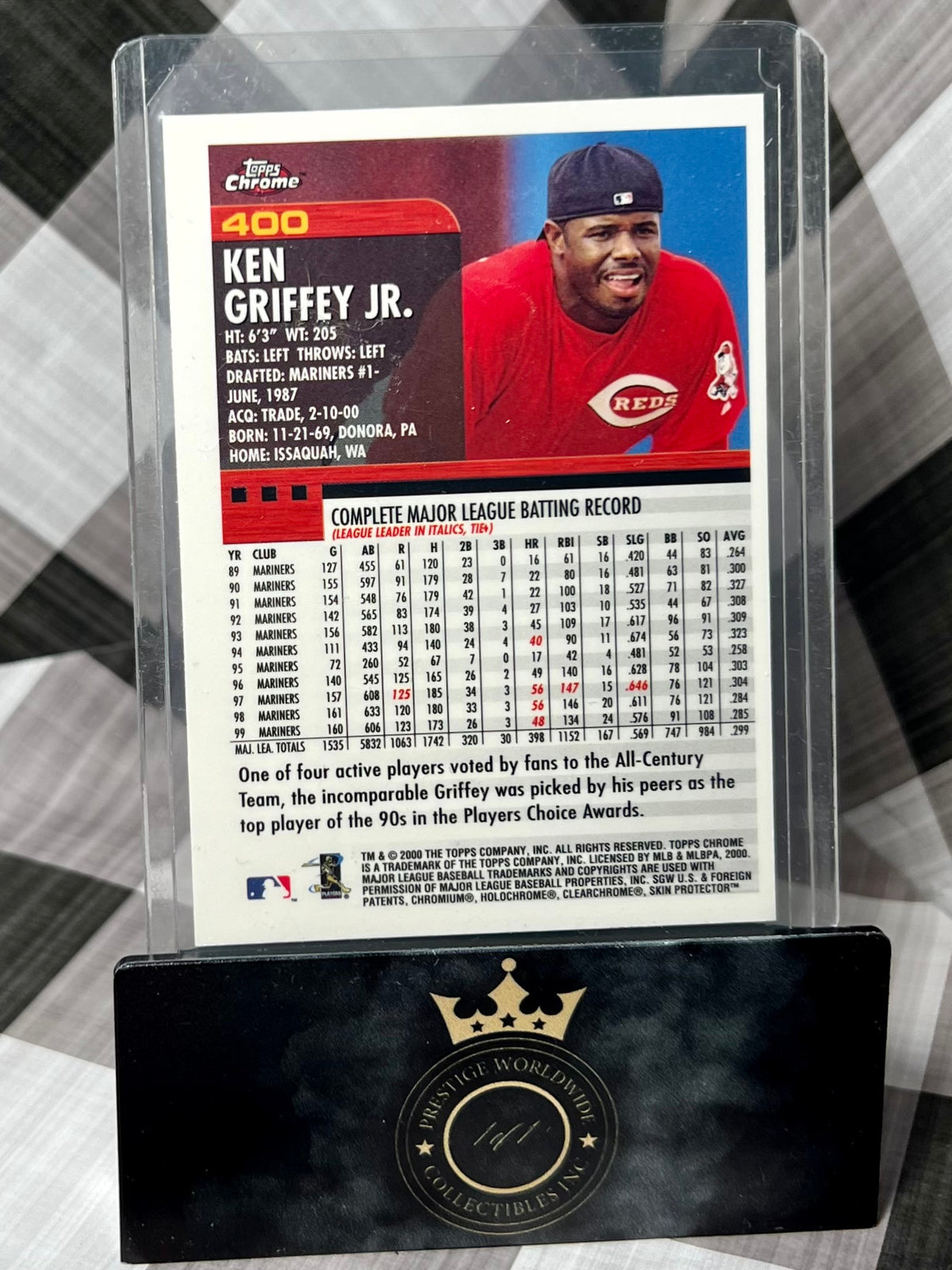 Ken Griffey Jr. 2000 Topps Chrome #400