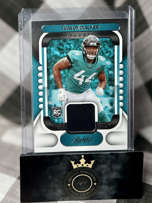 Travon Walker 2022 Absolute Football Rookie Materials Patch #ARM-25 - Jaguars RC