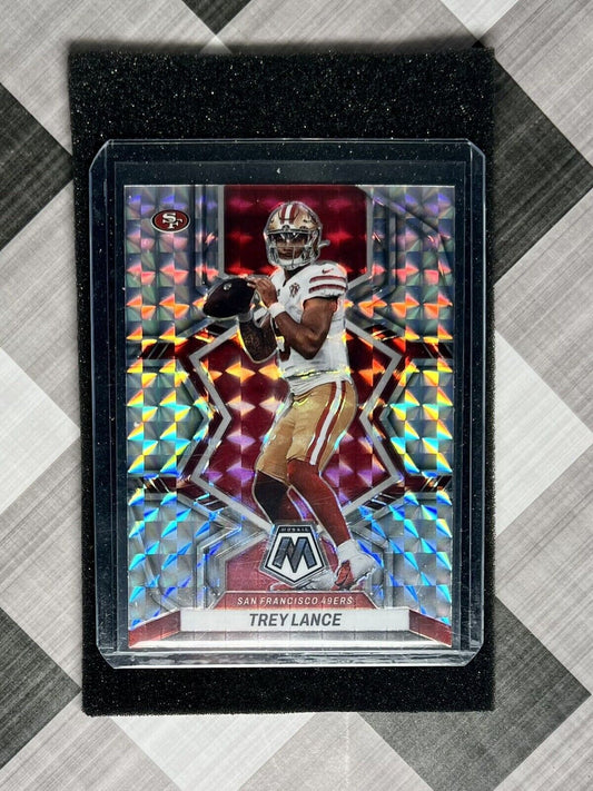 TREY LANCE 2022 Panini Mosaic NFL Silver Prizm #175 - San Francisco 49ers QB