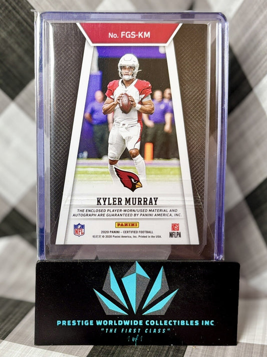 Kyler Murray 2020 Certified Fabric of the Game Jersey Auto /25 #FGS-KM AZ Cards