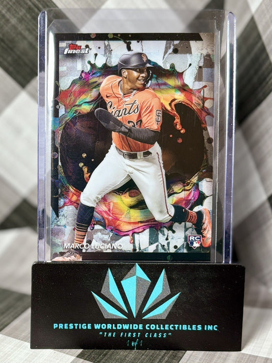 Marco Luciano 2024 Topps Finest Rare Rookie #276 San Francisco Giants RC