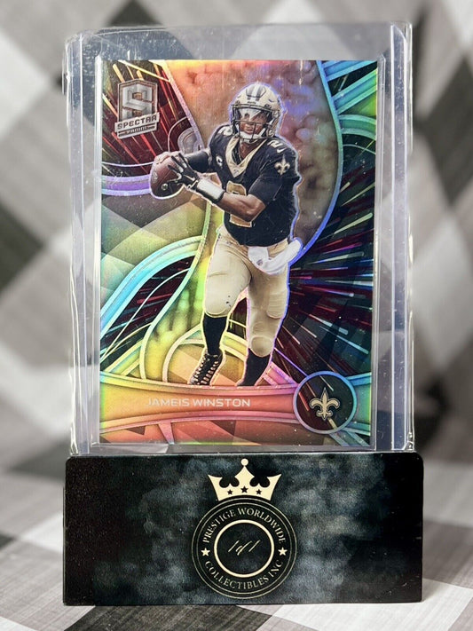 Jameis Winston 2022 Panini Spectra Hyper Holo /75 #60 New Orleans Saints SP