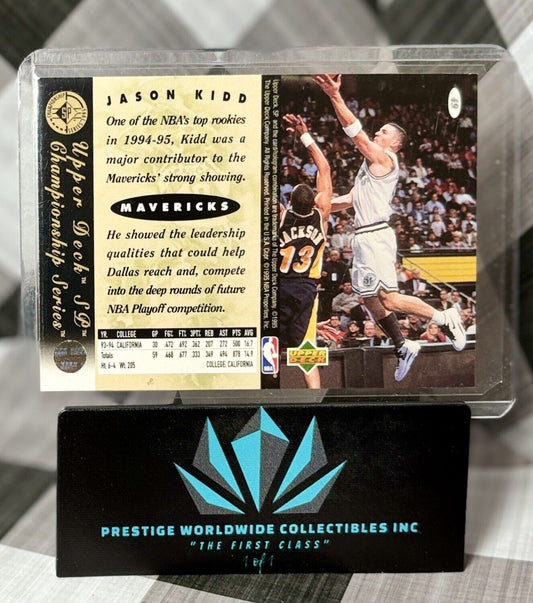 Jason Kidd 1994-95 Upper Deck SP Championship Series Rookie #49 DAL Mavericks RC