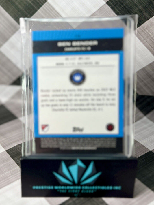 Ben Bender 2023 Topps Chrome MLS Pitch Prodigies Rookie #115 Charlotte FC RC