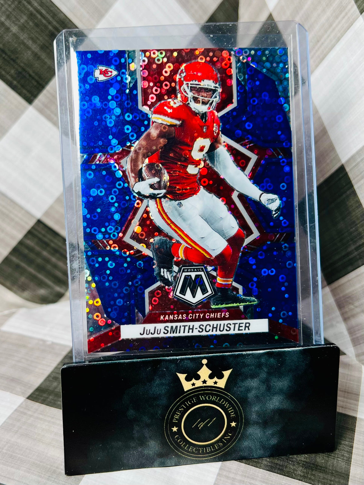 JuJu Smith 2022 Mosaic Blue Disco /75